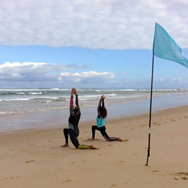 energy surf school into yoga messanges 