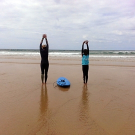 energy surf school into yoga messanges 